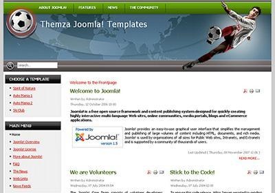 Joomla Template: themza_j15_05