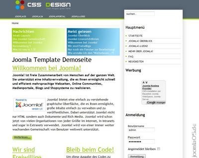 Joomla Template: pace