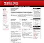 Joomla Template: Righteous Red