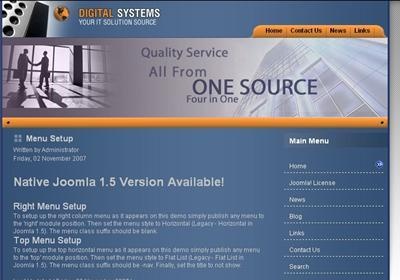 Joomla Template: s5_Digital_Systems