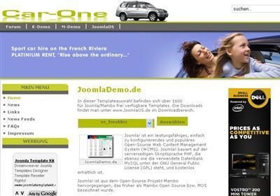 Joomla Template: Car-One