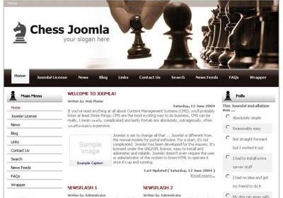 Joomla Template: ChessMate