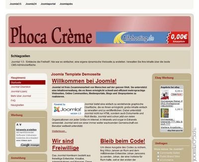 Joomla Template: Phoca_Creme