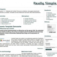 100CMS Joomla Template: Really Simple