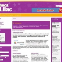 100CMS Joomla Template: Phoca_Lilac