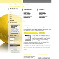 100CMS Joomla Template: citron