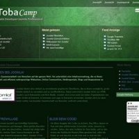 100CMS Joomla Template: batik_hijau