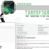 100CMS Joomla Template: TC Transformers