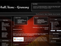 100CMS Joomla Template: SkullTheme - Germany