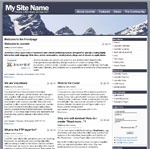 100CMS Joomla Template: Banff