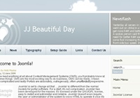 100CMS Joomla Template: JJ Beautiful Day