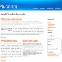 100CMS Joomla Template: Pluralism 1.5