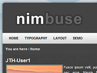 100CMS Joomla Template: Jth-Nimbuse