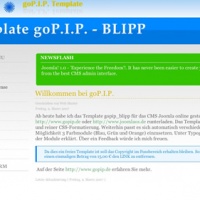 100CMS Joomla Template: gopip_blipp