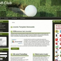 100CMS Joomla Template: TechLine_de_Template-j15-GolfTheme1