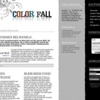 100CMS Joomla Template: colorfall