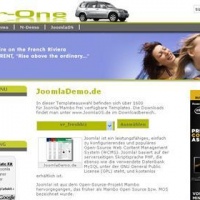 100CMS Joomla Template: Car-One