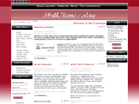 100CMS Joomla Template: SkullTheme - May