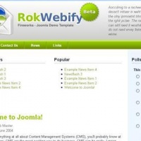 100CMS Joomla Template: rt_rokwebify