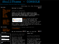 100CMS Joomla Template: SkullTheme - Console