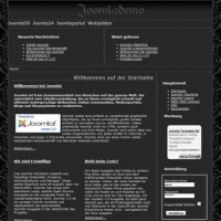 100CMS Joomla Template: SkullTheme - Wallpaper