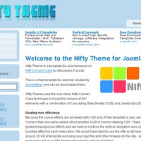 100CMS Joomla Template: Nifty Theme