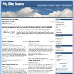 100CMS Joomla Template: In The Clouds