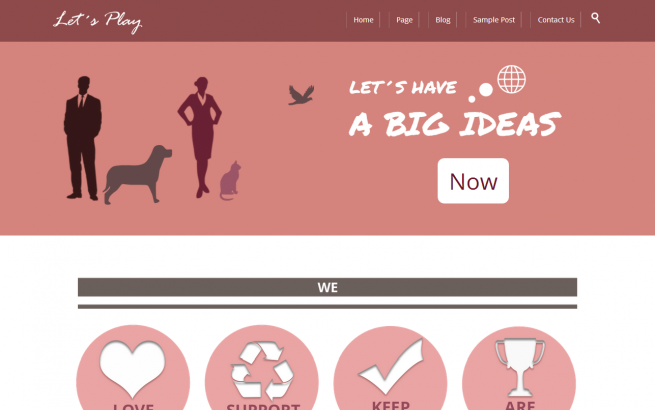 Wordpress Theme: Let