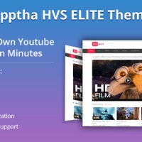 Joomla Premium Template - Apptha HVS Elite - Joomla Youtube Video Theme
