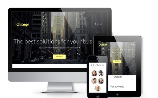 Joomla Template: Chicago - Joomla Business Template