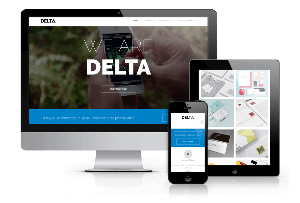 Wordpress Theme: Delta - WordPress  Blog Theme