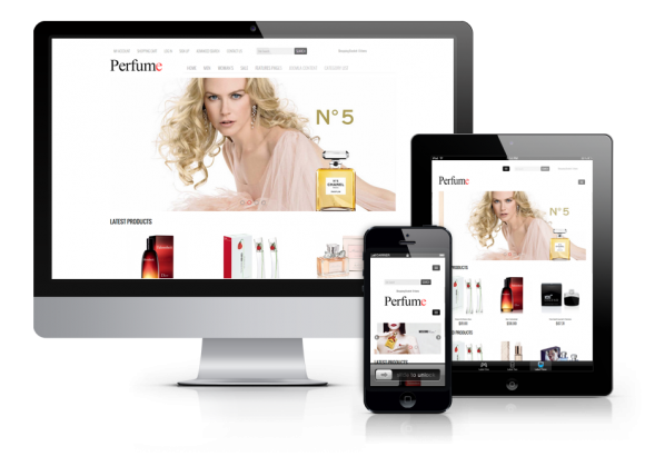 Joomla Template: OS Perfume shop