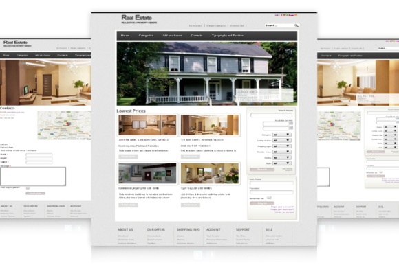 Joomla Template: OS Real Estate and Property
