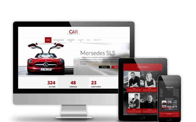 Drupal Theme: Car Company - Drupal Responsive Theme