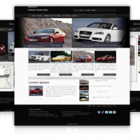 100CMS Joomla Template: Car Template Auto Dealership