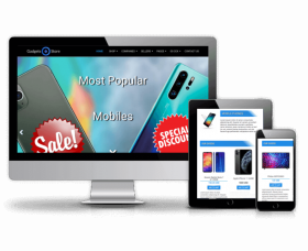 Joomla Premium Template - Gadgets Store - eCommerce Joomla template