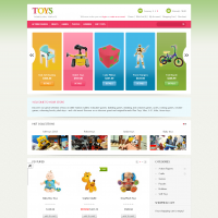 ThemeGlobal Opencart Template: TOYS OpenCart! Template