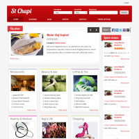 Drupal Free Theme - ST Chapi