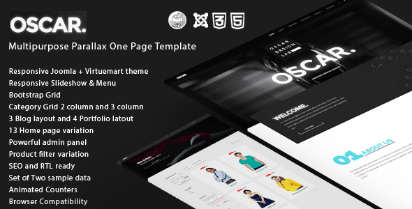 Joomla Template: Joomla Agency And Shop Multipurpose Templates