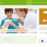Icteheme Joomla Template: IT HealthCare 2
