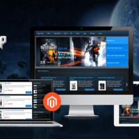 Magento Premium Theme - Magento Game Store theme