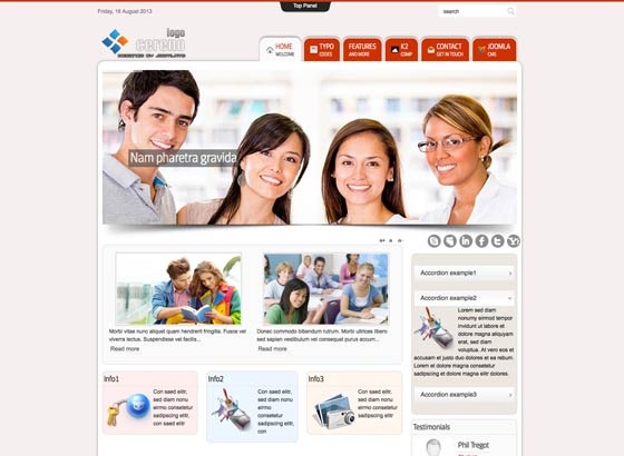 Joomla Template: Td Cereno - Responsive Joomla template