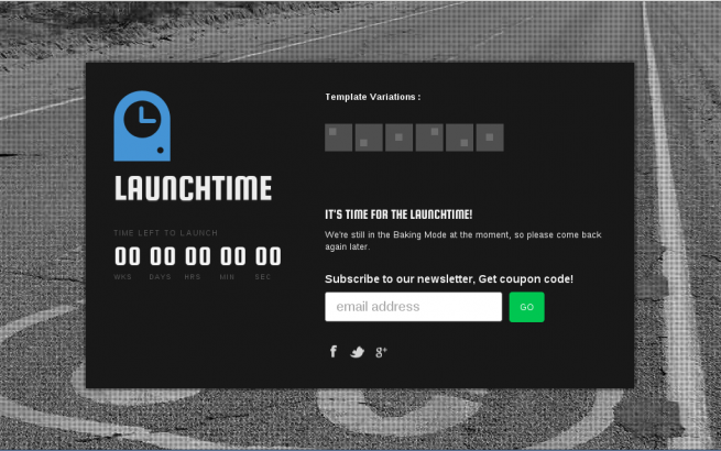 Joomla Template: LaunchTime