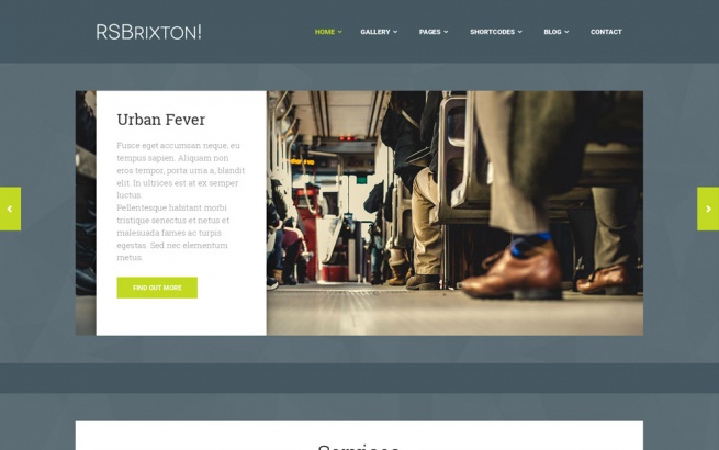 Joomla Template: RSBrixton - Responsive Joomla Template