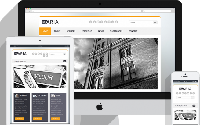 Joomla Template: RSAria!