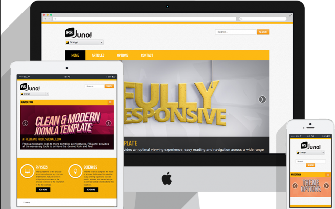 Joomla Template: RSJuno!