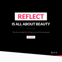 Kavi Khatri Joomla Template: Reflect - Creative One Page Joomla Theme