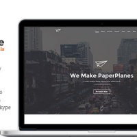 Joomla Premium Template - PaperPlane:-: Creative One Page Joomla Template