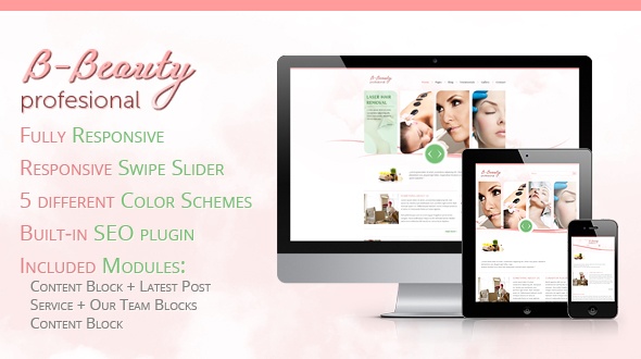 Wordpress Theme: B-Beauty WordPress Theme