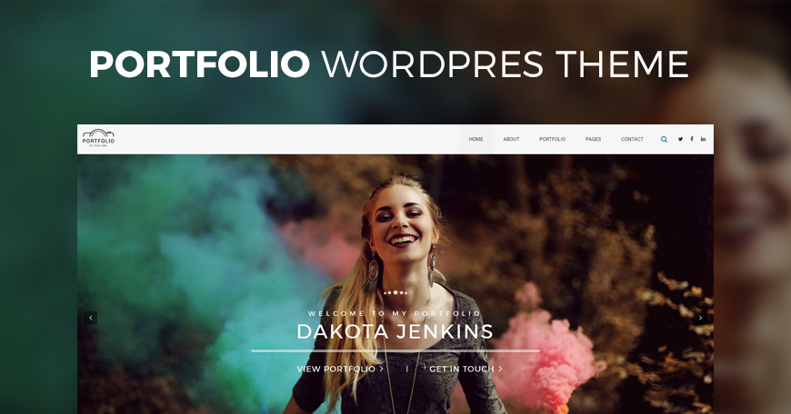 Wordpress Theme: Portfolio WordPress Theme